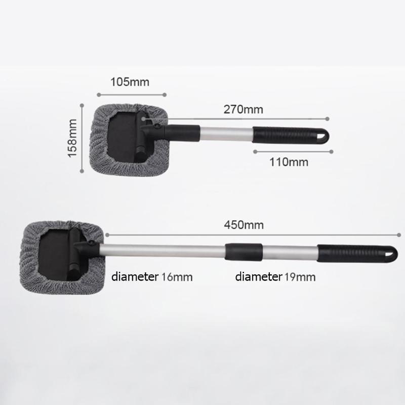 Automobile Front Windshield Inner Glass Defogging Brush