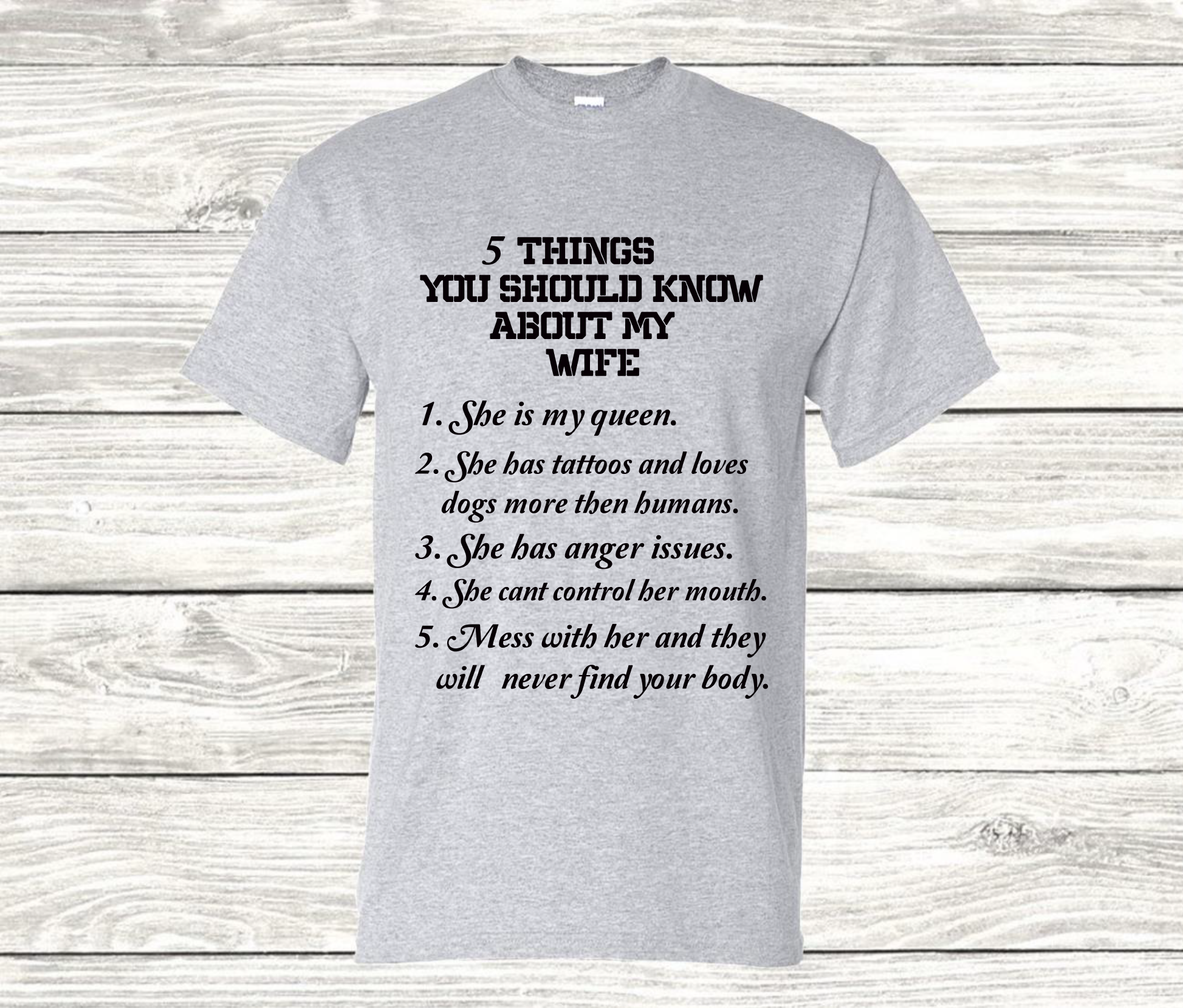 5 Things You Should Know About My Wife