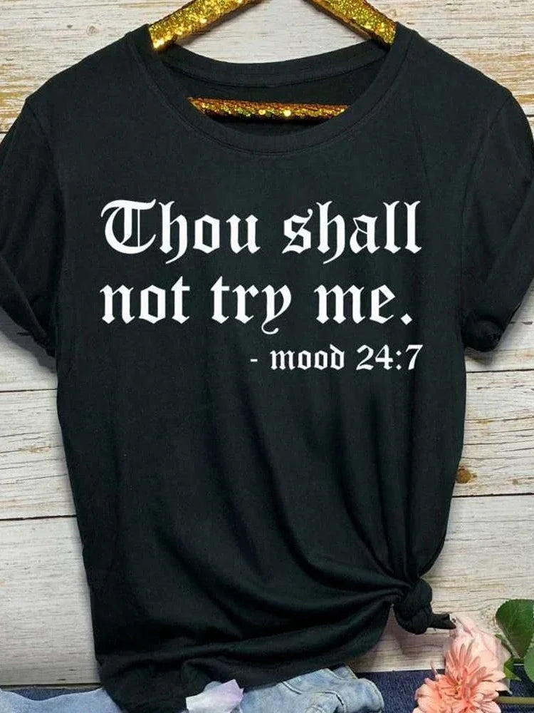 Thou Shall Not Try Me