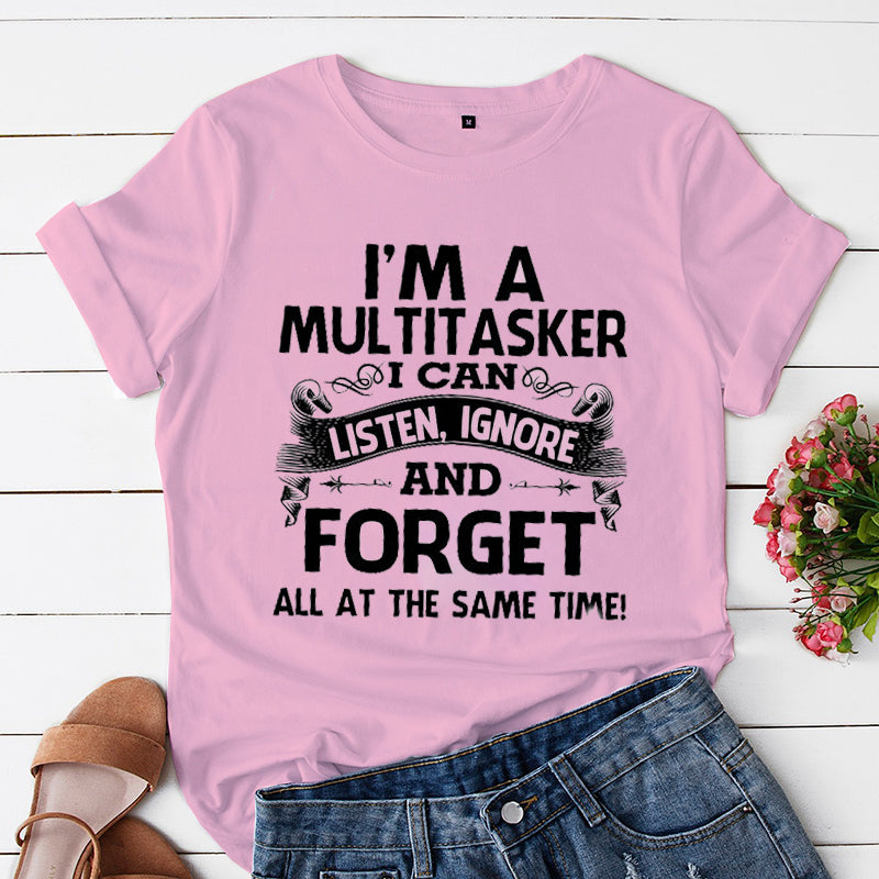I'm A Multitasker – I Can Listen, Ignore, and Forget
