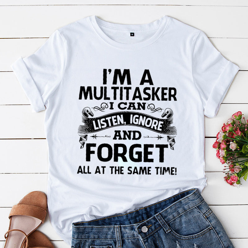I'm A Multitasker – I Can Listen, Ignore, and Forget