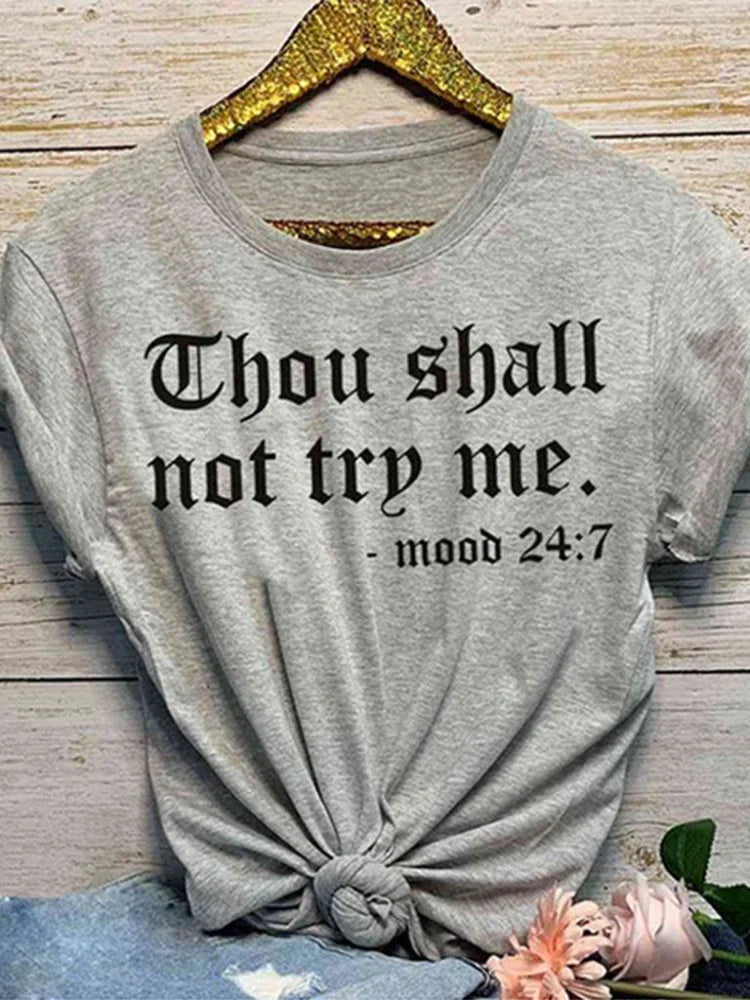Thou Shall Not Try Me