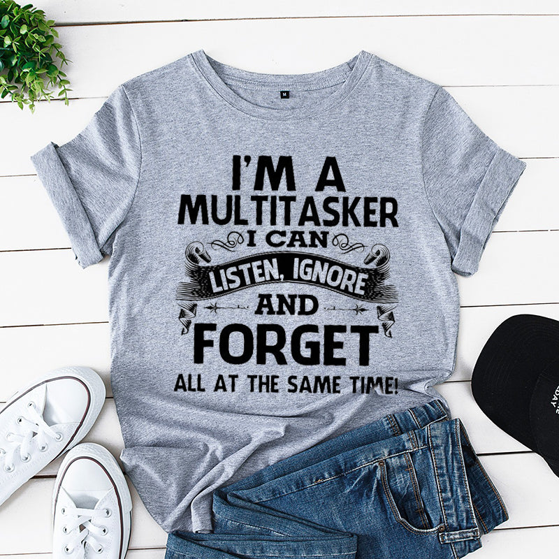 I'm A Multitasker – I Can Listen, Ignore, and Forget
